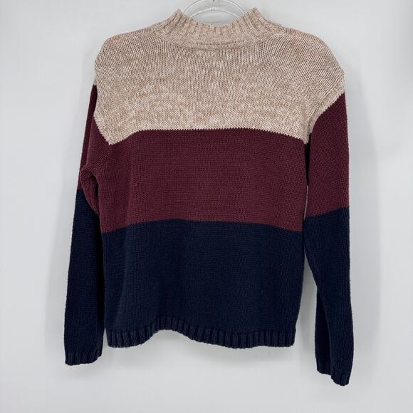 Paul Harris Design Vtg L Floral Accents ubn colorblock - Picture 3 of 6